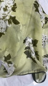 Saumya By Ajaya Designer Dull Moss Double Printed Sarees Catalog